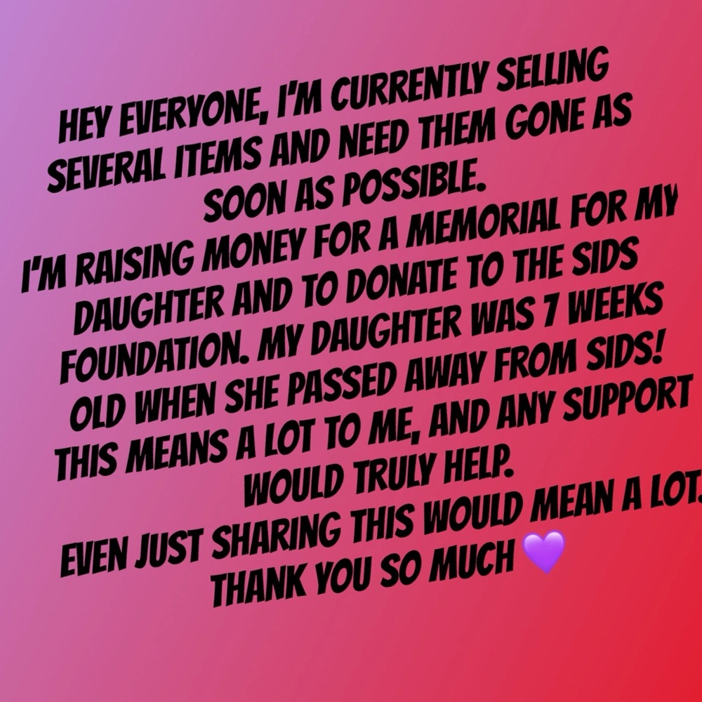 ‼️‼️ Let’s help the researchers find a cure for SIDS!‼️‼️